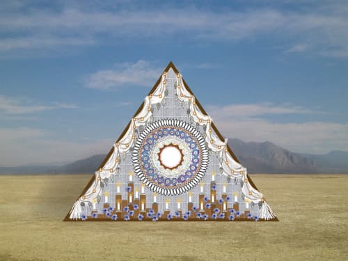 The Reflection Altar by Andria Dawn at Burning Man 2017 | Wescover ...