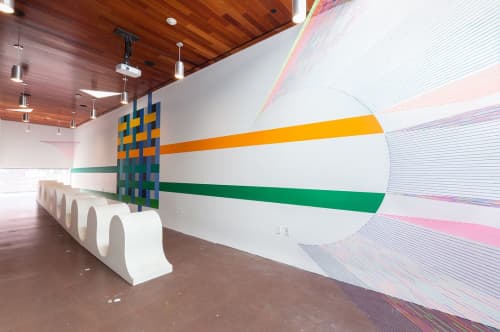 LOCUS-POINT, 2018 | Mixed Media by Andrew Huffman | Museum of Contemporary Art Denver in Denver. Item composed of wood and fiber