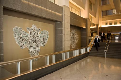 Kite Mandalas | Art & Wall Decor by Allison Svoboda | Two Prudential Plaza in Chicago