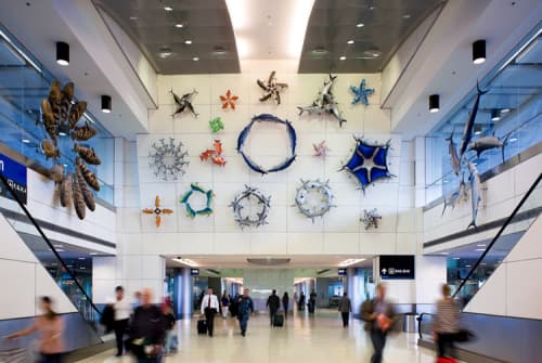 Got Any Jacks? | Sculptures by Donald Lipski | Miami International Airport in Miami