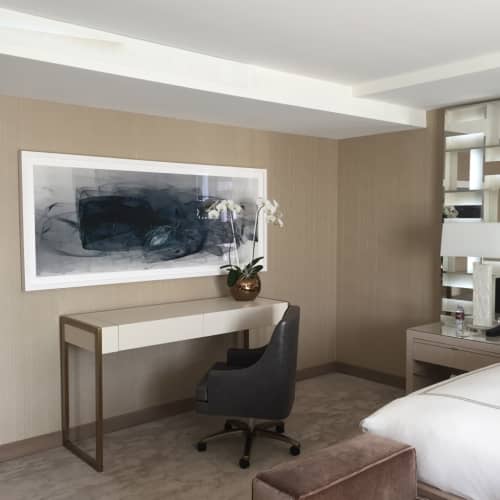 Rica Belna_Spacewarp_8648_r | Mixed Media by Rica Belna | Viceroy L'Ermitage Beverly Hills in Beverly Hills. Item composed of synthetic
