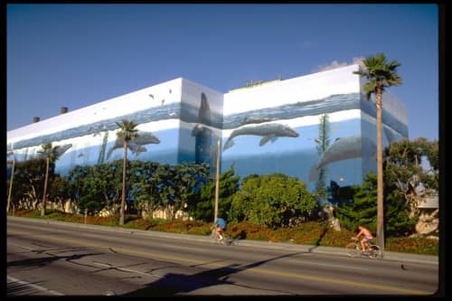 Whaling Wall Number 31 | Street Murals by Wyland | 1100 North Harbor Dr., Redondo Beach, CA in Redondo Beach