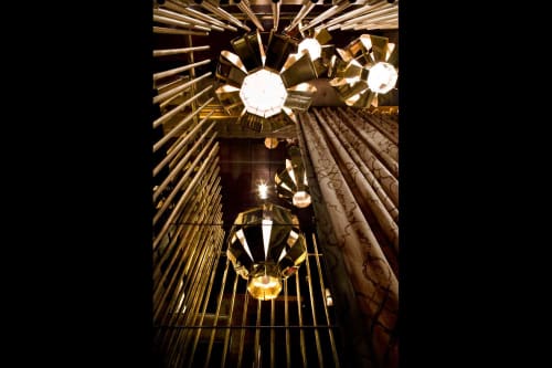 Big Brass Onion Lamps | Lighting by Tom Dixon | Gitane in San Francisco
