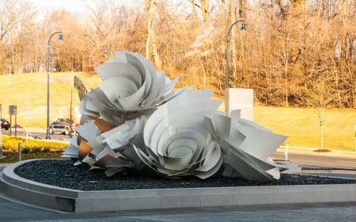 Whirlpools | Sculptures by Alice Aycock | MGM National Harbor Resort & Casino in Oxon Hill