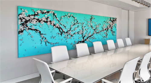 Blossoms | Art & Wall Decor by Ran Hwang | Pritzker Group L.A. in Los Angeles