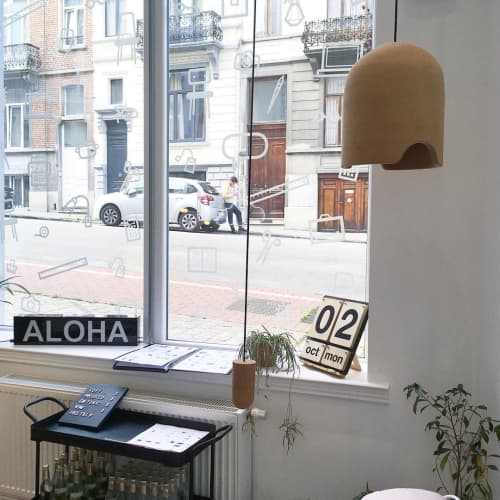 Cork Helmet | Ornament in Decorative Objects by Pierre-Emmanuel Vandeputte | Bon Jour in Bruxelles