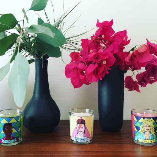 Vases by Echo Ceramics at Bar & Garden, Culver City Wescover Tableware