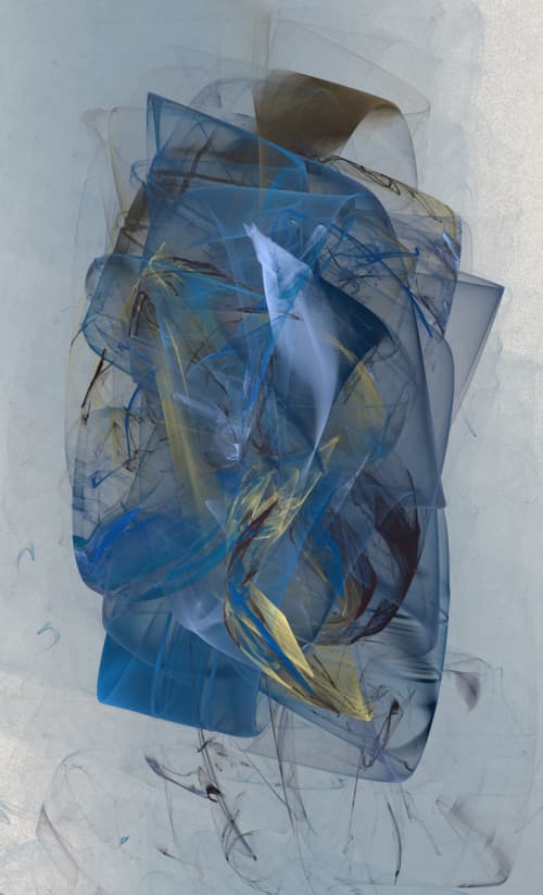 Circulation_11863 | Oil And Acrylic Painting in Paintings by Rica Belna | Primary Residential Mortgage, Inc., 1746 18th Street, San Francisco, CA in San Francisco