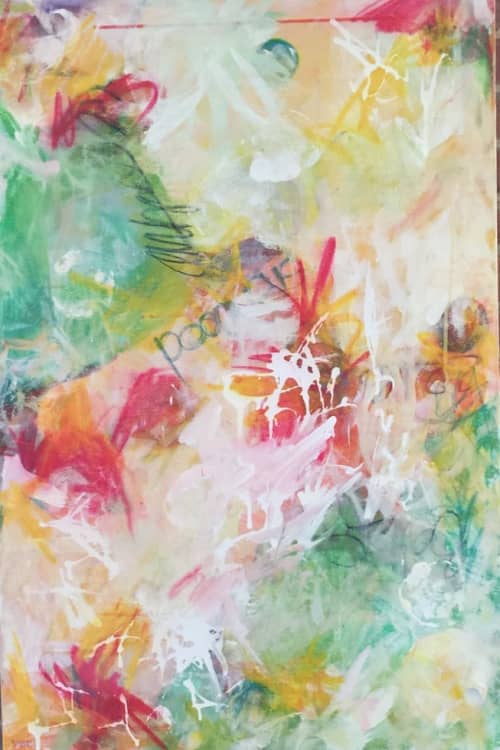 Painting | Oil And Acrylic Painting in Paintings by Julie Shunick Brown | 9Round Fitness Fulshear Cinco in Katy. Item made of synthetic
