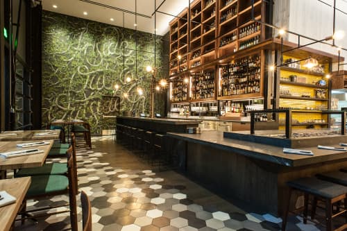 Circuit Chandelier | Chandeliers by Neptune Glassworks | Otium in Los Angeles. Item composed of brass & glass