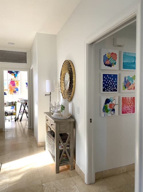 Abstract Painting | Oil And Acrylic Painting in Paintings by Sara Schroeder Art. Item made of synthetic