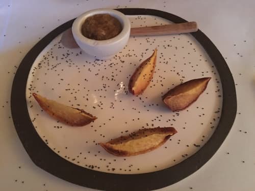 Blue Hill Layered Plates | Dinnerware by Mondays | Blue Hill at Stone Barns in Tarrytown. Item made of stoneware