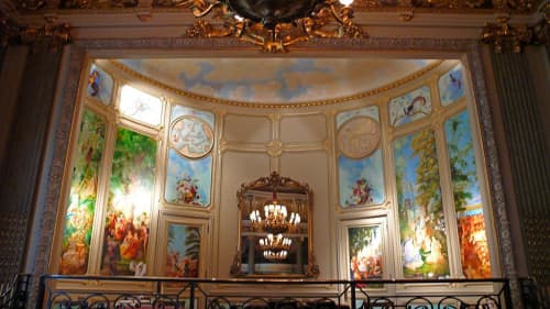 Music of the world mural | Murals by Catherine Lovegrove Murals | The Royal Automobile Club in London