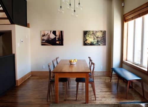 Dining Chair No. 6 | Dining Table in Tables by Reed Hansuld. Item composed of wood