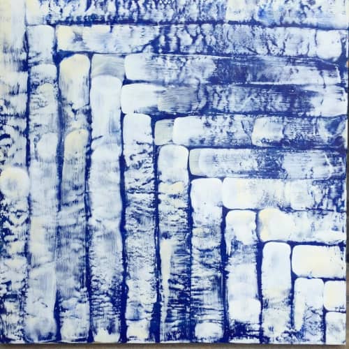 Encaustic Paintings | Oil And Acrylic Painting in Paintings by Kelly Sheppard Murray Art | Global Knowledge Training Center in Cary. Item made of synthetic