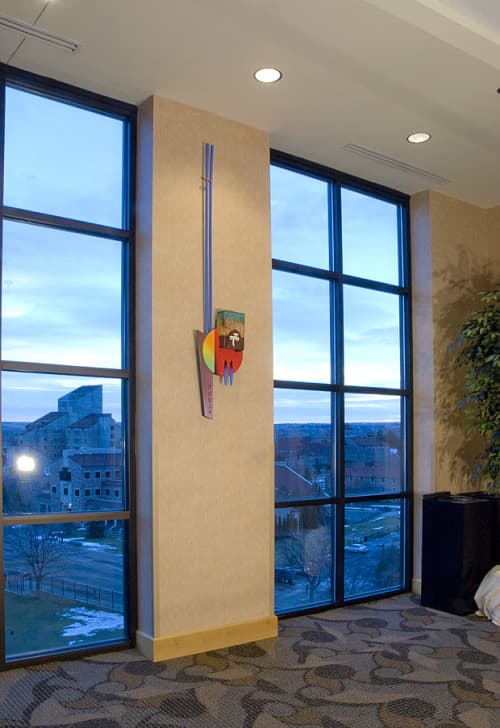 Folsom Field Stadium Club | Sculptures by John Boak | University of Colorado in Boulder