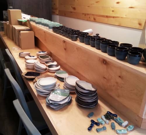 Bespoke Handmade Tablewares | Tableware by Helen Levi | New York Sushi Ko in New York