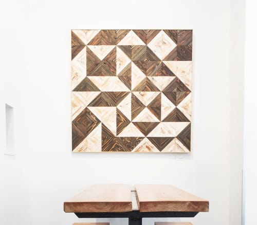 Black and White Quilted | Wall Hangings by Nicole Sweeney | Homage SF in San Francisco