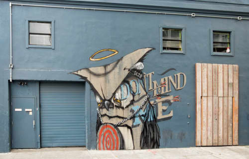 Don't Mind Me | Murals by Mr. Never Satisfied | Oddjob in San Francisco