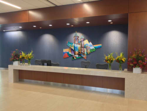 Saint Joseph Hospital | Paintings by John Boak | Exempla Saint Joseph Hospital in Denver