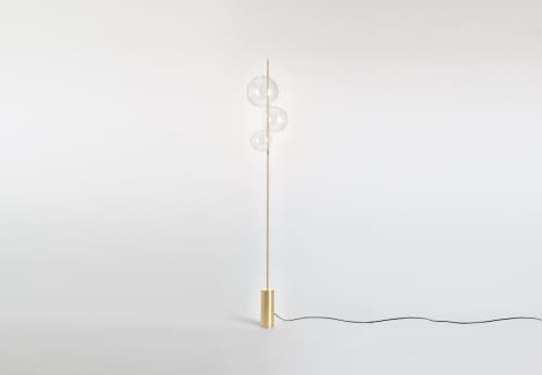 Grandine floor lamp | Lamps by SilvioMondinoStudio | a.d. 1768 Boutique Hotel in Ragusa. Item composed of metal