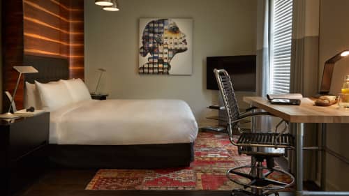 Patchwork Carpets | Rugs by Alarwool | Hotel Zetta in San Francisco
