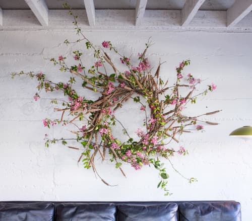 Celebratory Wreath | Floral Arrangements by The Petaler | The Progress in San Francisco