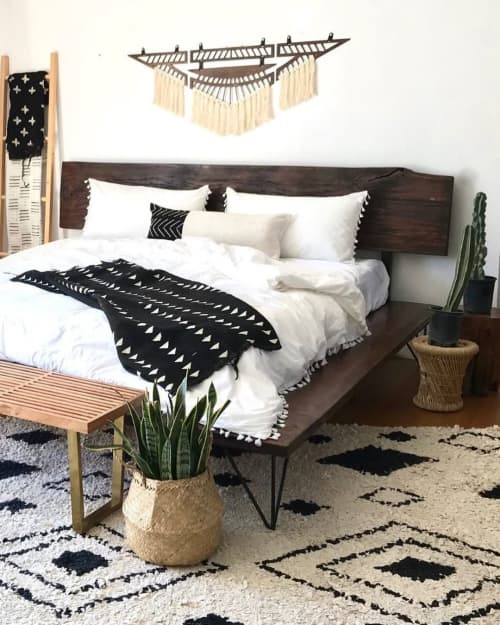 Thunderbird Wall Hanging | Macrame Wall Hanging in Wall Hangings by Wanderluxe. Item composed of wood and fabric