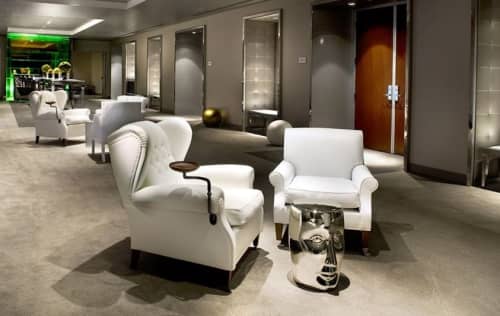 Bonze Porcelain Stool | Chairs by XO Design | SLS Hotel, a Luxury Collection Hotel, Beverly Hills in Los Angeles