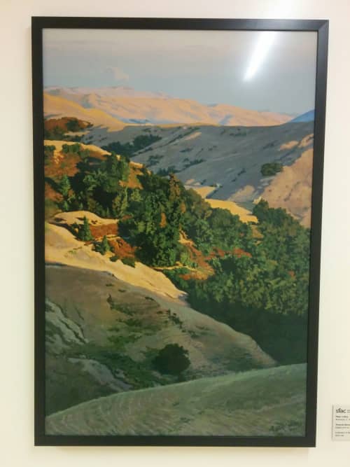 Towards Morro: Evening | Paintings by Peter Loftus | Zuckerberg San Francisco General Hospital and Trauma Center in San Francisco