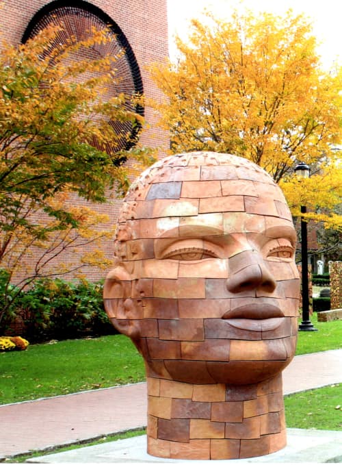 Brickhead Yemanja | Sculptures by James Tyler | Pratt Institute in Brooklyn