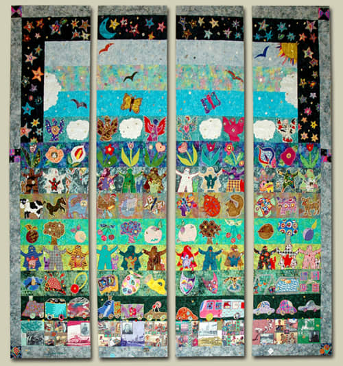 Sunnyvale Community Quilt by Therese May at Sunnyvale Community Center