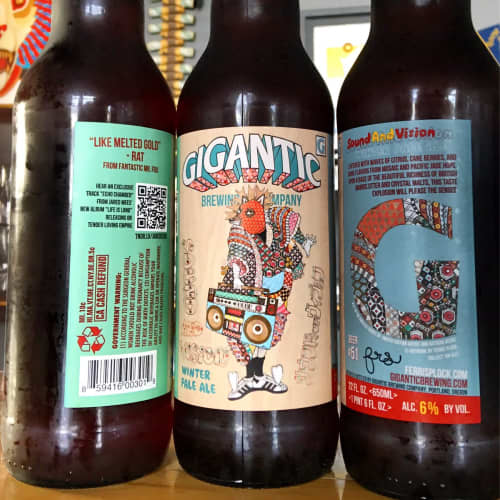 Sound and Vision | Paintings by Ferris Plock | Gigantic Brewing Co. in Portland
