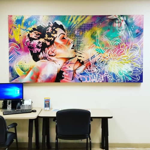 Painting by AbcArtAttack at City of Reno, Reno Wescover Paintings