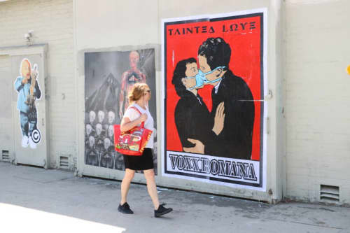 Tainted Love | Street Murals by Voxx Romana | Los Angeles, CA in Los Angeles