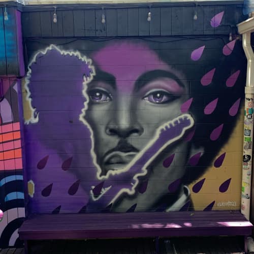 Mural by Garrett Mallekoote at The Charleston Pour House, Charleston