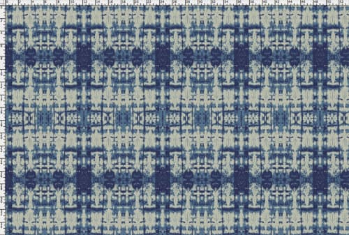 SUNBRELLA® WOVEN FABRIC KATANA, MIDNIGHT | Linens & Bedding by Philomela Textiles & Wallpaper. Item composed of fabric
