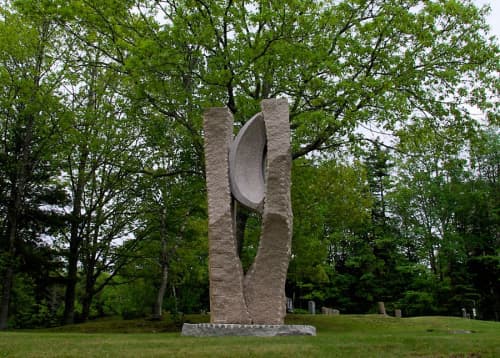 Stone Sculpture by Jesse Salisbury at Henry D Moore Library, Steuben ...