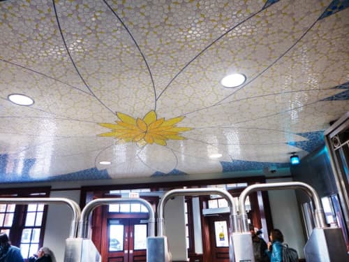 Harmony of the World | Public Mosaics by Patrick McGee | California Station in Chicago