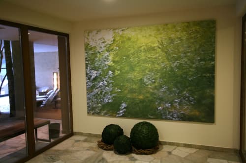 Rica Belna - Water Imagery In Green | Photography by Rica Belna | ANDREUS Golf & Spa Resort in San Leonardo In Passiria