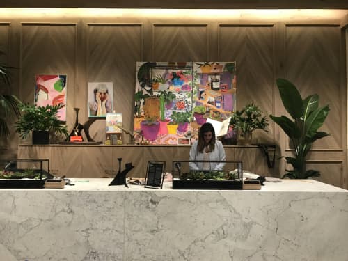 Subjects | Paintings by Anna Valdez | Aritzia - Westfield Century City in Los Angeles