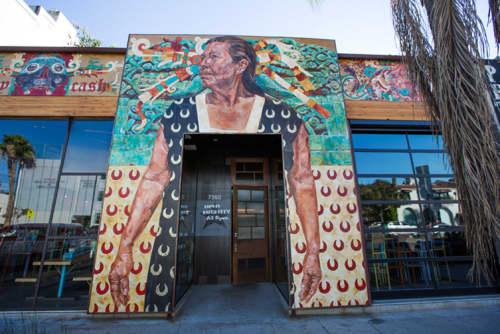 Gatekeeper | Murals by Ricardo Estrada | Petty Cash Taqueria in Los Angeles