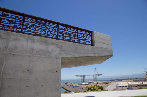 Flotilla | Sculptures by Eric Powell | Hunter's Point Shipyard in San Francisco. Item composed of steel