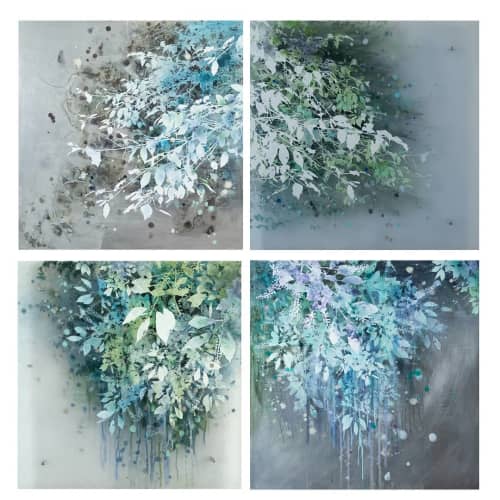 By The Falls | Paintings by Cara Enteles Studio