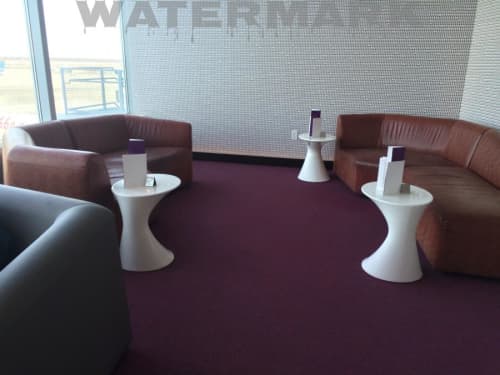 Zanotta Tables | Tables by Todd Bracher | Virgin Atlantic Clubhouse - John F Kennedy International Airport in New York