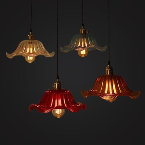 Victorian Glass Pendants by Light with Shade at Bread Street Kitchen ...