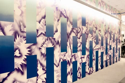 Abstract Mural | Murals by Hisham A. Bharoocha | Facebook, New York, Astor Place in New York