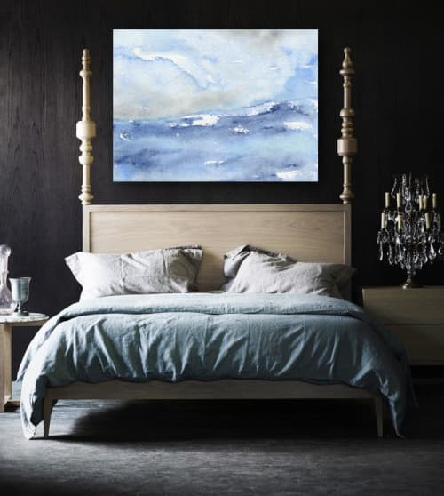 Tempest | Watercolor Painting in Paintings by Brazen Edwards Artist. Item composed of paper
