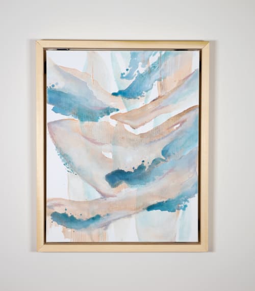 Integrate | Oil And Acrylic Painting in Paintings by TERRA ETHOS. Item composed of canvas in boho or contemporary style