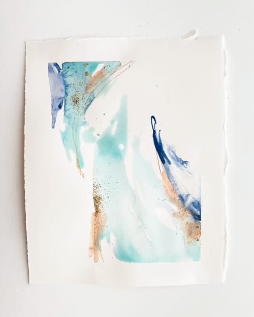 Above Density | Mixed Media in Paintings by TERRA ETHOS. Item composed of paper in boho or contemporary style